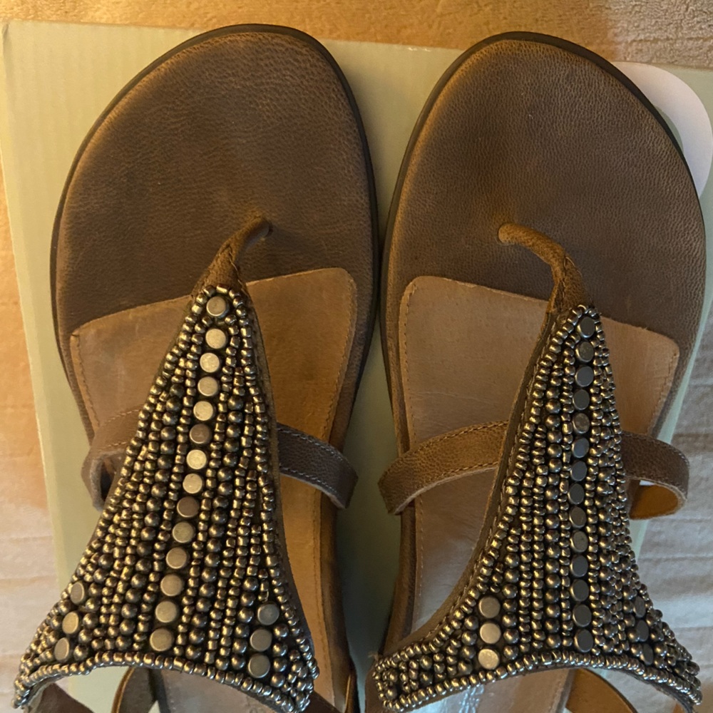 Aetrex Sheila leather sandals
